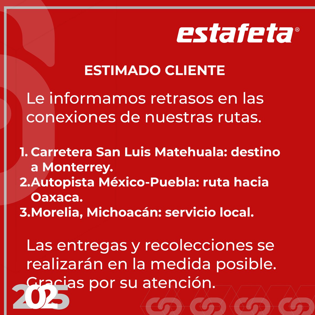 Información importante.