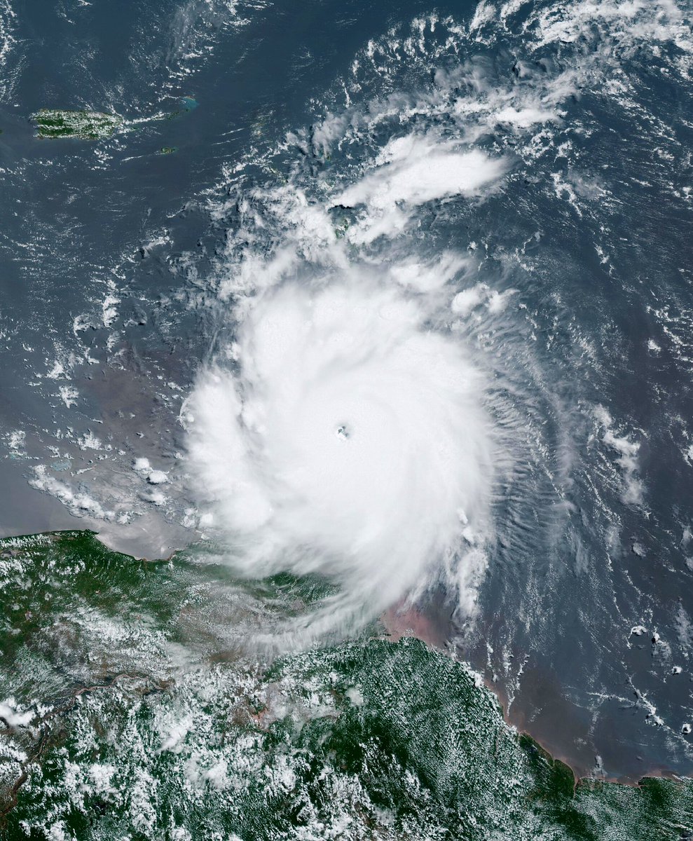 In one month at this time last year, we’d have a Category 4 hurricane in the Atlantic.

That’s pretty wild.