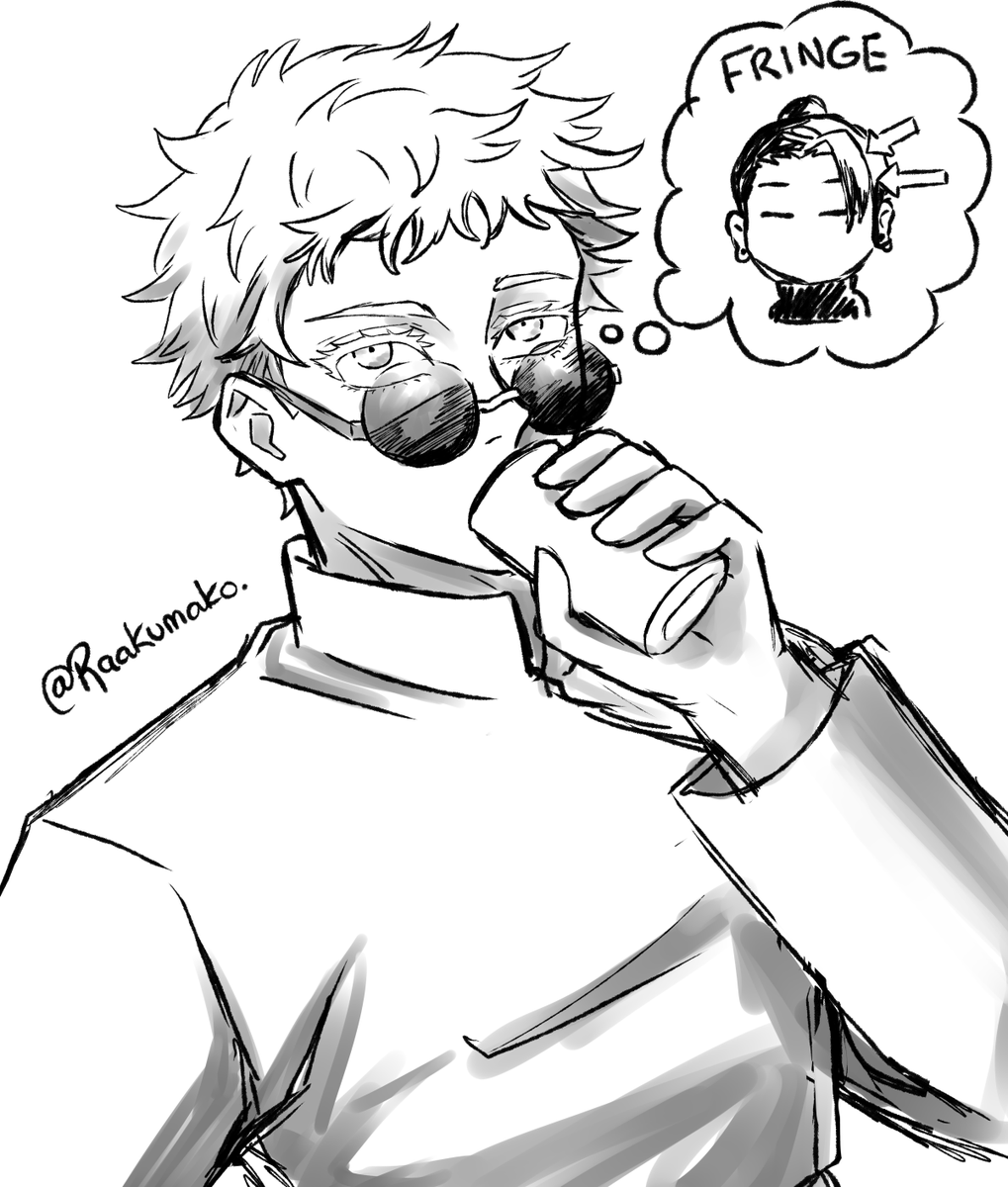 Sketch, 15 y/o Gojo 

#呪術廻戦 #JujutsuKaisen #gojosatoru #Gojo #五条悟