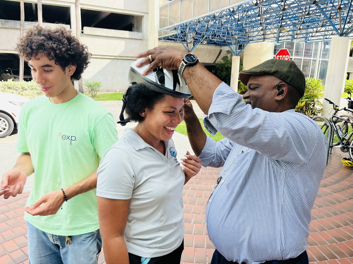 Jesús Fuentes (@jesusfuentes80) on Twitter photo Today’s helmet giveaway in <a href="/SoMiamiGov/">City of South Miami</a> was a success! We gave out 50 helmets, collected 42 surveys, and shared 30 safety pamphlets. Let’s keep the momentum to connect the Ludlam Trail and The Underline along SW 64 St. #WeBikeFLA 🚲 Today’s helmet giveaway in <a href="/SoMiamiGov/">City of South Miami</a> was a success! We gave out 50 helmets, collected 42 surveys, and shared 30 safety pamphlets. Let’s keep the momentum to connect the Ludlam Trail and The Underline along SW 64 St. #WeBikeFLA 🚲