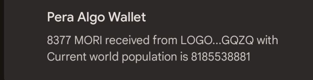 mori_algo's tweet image. Current population update with pretty numbers