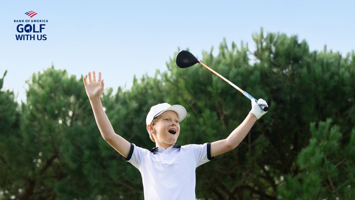 Great News!🎉 Bank of America’s support for Youth On Course continues as they extend the #GolfWithUs promotion to provide junior golfers with FREE Youth On Course memberships for the year. Kids can access rounds of golf for $5 or less. Sign up now through June 15! #AllAboutAccess