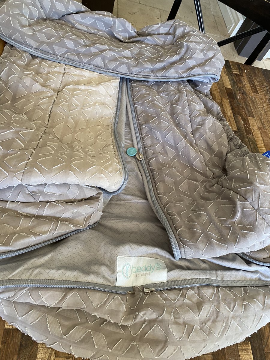 Disappointed in my <a href="/Beddysbeds/">Beddy's</a> this fabric in this set has experienced extreme fading and it's lived in a room with plantation shutters that are shut most of the time.
This is not from laundry, not from wear and tear, it's from poor fabric colorfastness.