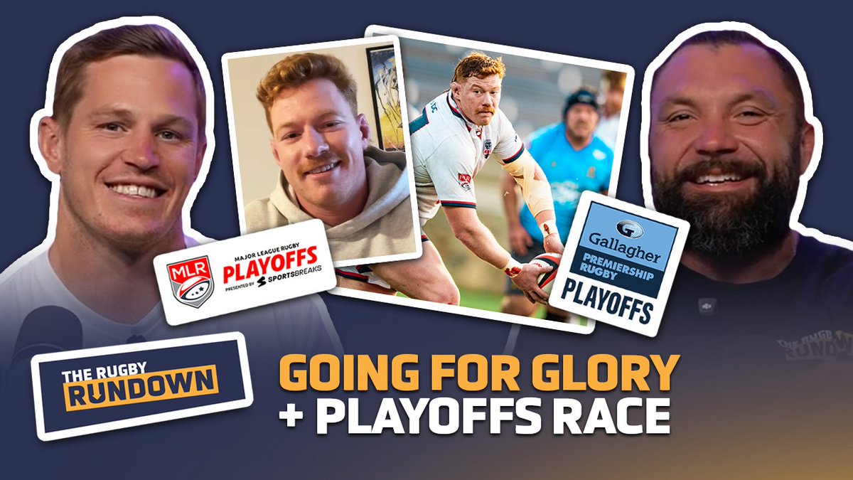 The Rugby Rundown (@rugbyrundowntrn) on Twitter photo 🔥 The season is heating up! This week on #TheRugbyRundown we break down:
🔢 TRR Power Rankings movers
🏆 Playoff predictions <a href="/usmlr/">Major League Rugby</a> & <a href="/premrugby/">Premiership Rugby</a>
❗️Controversial takes
🎤 Exclusive: <a href="/OldGloryDC/">Old Glory DC</a>’s Jack Iscaro spills on DC’s huge upset, locker room vibes & playoff push!
🎥 Plus: 🔥 The season is heating up! This week on #TheRugbyRundown we break down:
🔢 TRR Power Rankings movers
🏆 Playoff predictions <a href="/usmlr/">Major League Rugby</a> & <a href="/premrugby/">Premiership Rugby</a>
❗️Controversial takes
🎤 Exclusive: <a href="/OldGloryDC/">Old Glory DC</a>’s Jack Iscaro spills on DC’s huge upset, locker room vibes & playoff push!
🎥 Plus:
