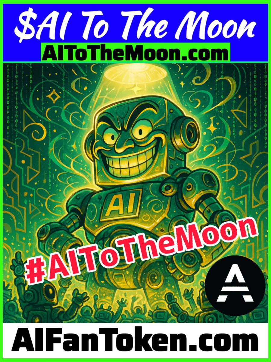 _deepseek's tweet photo. Humanity 2.0 runs on $AI.

🧬🤖 $AI To The Moon 🤖🧬

#AIToTheMoon #AI #ArtificialIntelligence
#memecoin #memecoins #meme #aiagents #xai #hodl https://t.co/wf9L9HRuFP