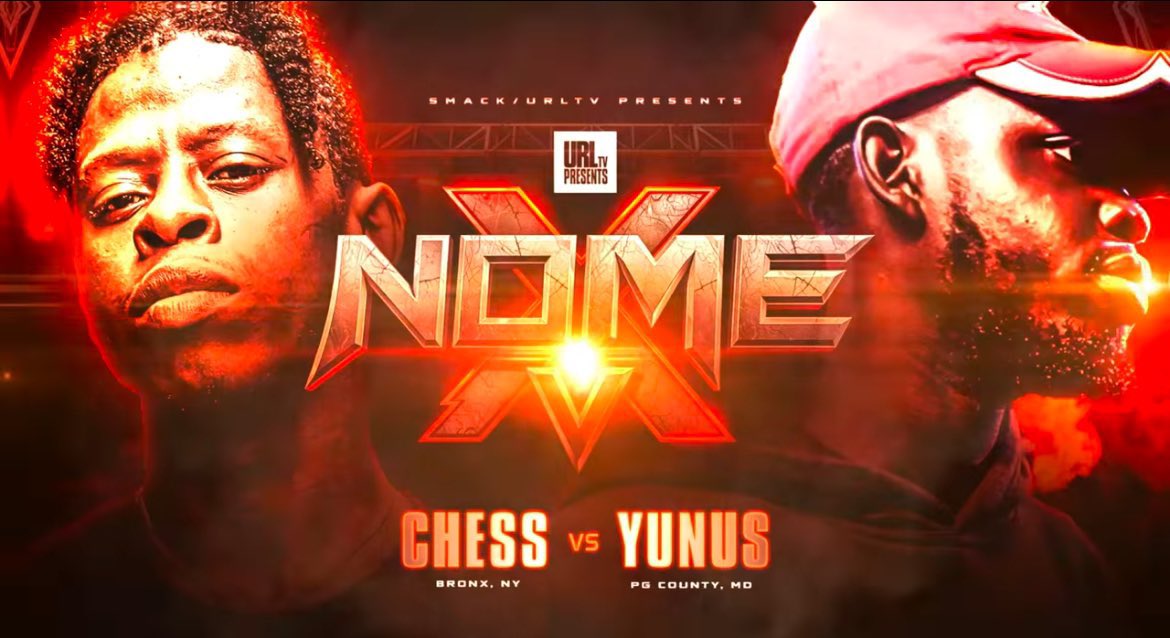 CHESS vs YUNUS
goin down at NOME XV 🔥 <a href="/urltv/">Ultimate Rap League</a>