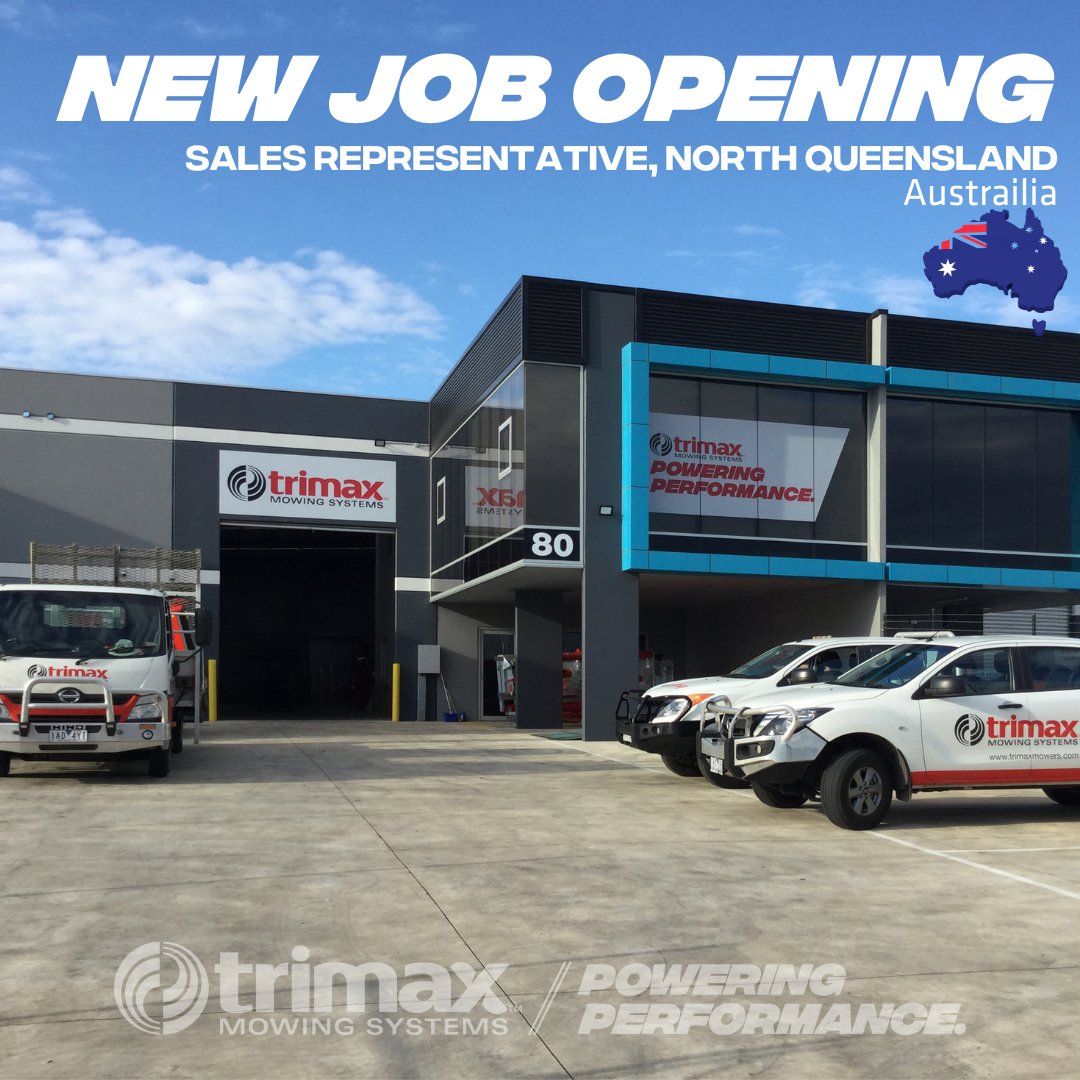 TrimaxMowingSystems (@trimaxmowers) on Twitter photo ๐ช๐ฒ'๐ฟ๐ฒ ๐๐ถ๐ฟ๐ถ๐ป๐ด: ๐ฆ๐ฎ๐น๐ฒ๐ ๐ฅ๐ฒ๐ฝ๐ฟ๐ฒ๐๐ฒ๐ป๐๐ฎ๐๐ถ๐๐ฒ โ ๐ก๐ผ๐ฟ๐๐ต ๐ค๐๐ฒ๐ฒ๐ป๐๐น๐ฎ๐ป๐ฑ, ๐๐๐๐๐ฟ๐ฎ๐น๐ถ๐ฎ
Trimax Mowing Systems, a global leader in commercial mowing innovation, is seeking a driven Sales Representative to grow our presence across Central and North ๐ช๐ฒ'๐ฟ๐ฒ ๐๐ถ๐ฟ๐ถ๐ป๐ด: ๐ฆ๐ฎ๐น๐ฒ๐ ๐ฅ๐ฒ๐ฝ๐ฟ๐ฒ๐๐ฒ๐ป๐๐ฎ๐๐ถ๐๐ฒ โ ๐ก๐ผ๐ฟ๐๐ต ๐ค๐๐ฒ๐ฒ๐ป๐๐น๐ฎ๐ป๐ฑ, ๐๐๐๐๐ฟ๐ฎ๐น๐ถ๐ฎ
Trimax Mowing Systems, a global leader in commercial mowing innovation, is seeking a driven Sales Representative to grow our presence across Central and North