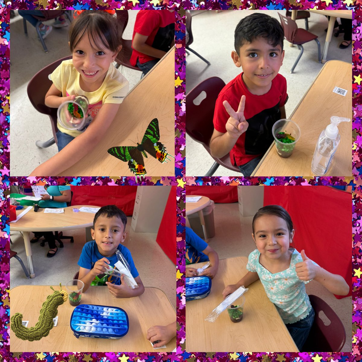 Today in our Kinder  #DualLanguage Summer Program, students made dirt cup treats while building vocabulary in both languages! 🍫 <a href="/rosemarycleal/">R Leal</a>