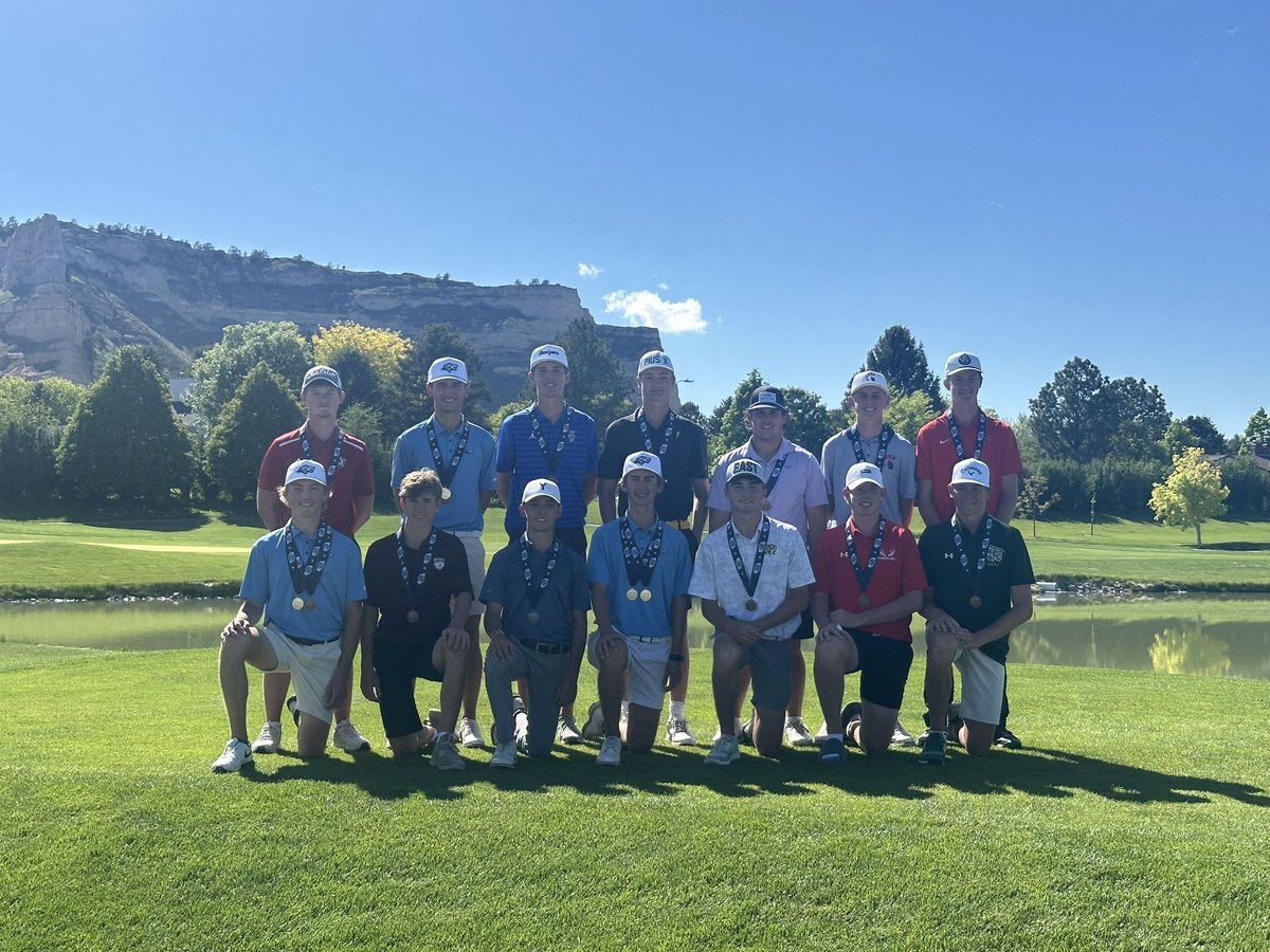 GretnaEastBGolf's tweet image. Will has a GREAT day two at the NSAA championships! Fires a 68 to work his way to a 3rd place finish to finish an outstanding high school career! Great things to come in the future!!