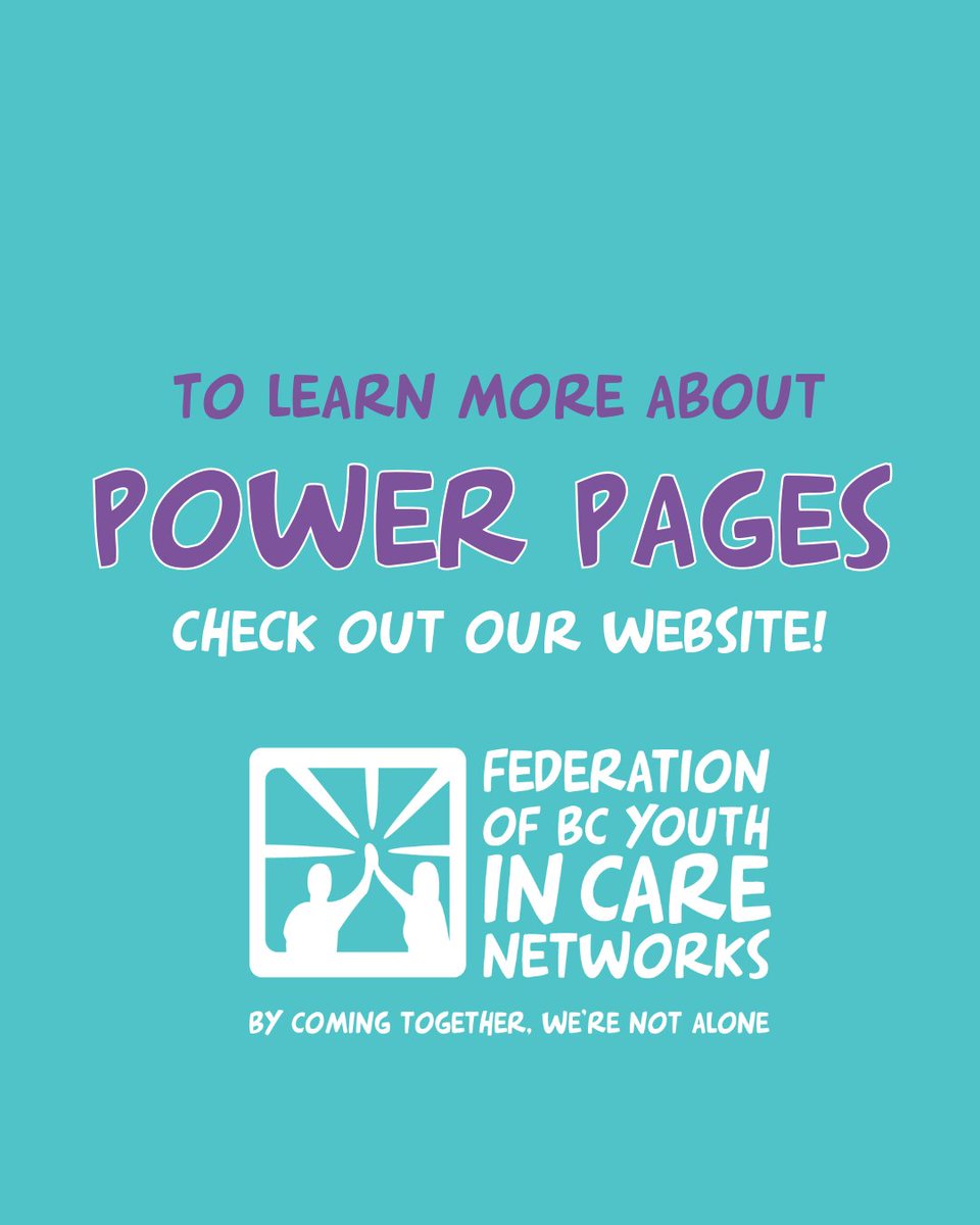 Did you know that we have an annual magazine, Power Pages? Our free magazine celebrates the stories, voices and achievements of youth in and from care.  fbcyicn.ca/what-we-offer/…