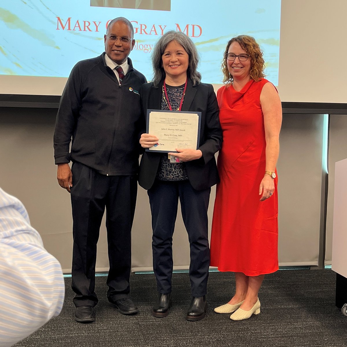 UCSF Cardiology (@ucsfcardiology) on Twitter photo Congratulations Dr. Mary Gray on receiving the <a href="/ZSFGCare/">Zuckerberg SF General Hospital & Trauma Center</a> 2025 John Murray, MD Award which recognizes a member of the faculty who demonstrates excellence in academic medicine and a commitment to the hospital’s humanitarian mission. <a href="/UCSF/">UC San Francisco</a> <a href="/Neil_R_Powe/">Neil R. Powe</a> Congratulations Dr. Mary Gray on receiving the <a href="/ZSFGCare/">Zuckerberg SF General Hospital & Trauma Center</a> 2025 John Murray, MD Award which recognizes a member of the faculty who demonstrates excellence in academic medicine and a commitment to the hospital’s humanitarian mission. <a href="/UCSF/">UC San Francisco</a> <a href="/Neil_R_Powe/">Neil R. Powe</a>