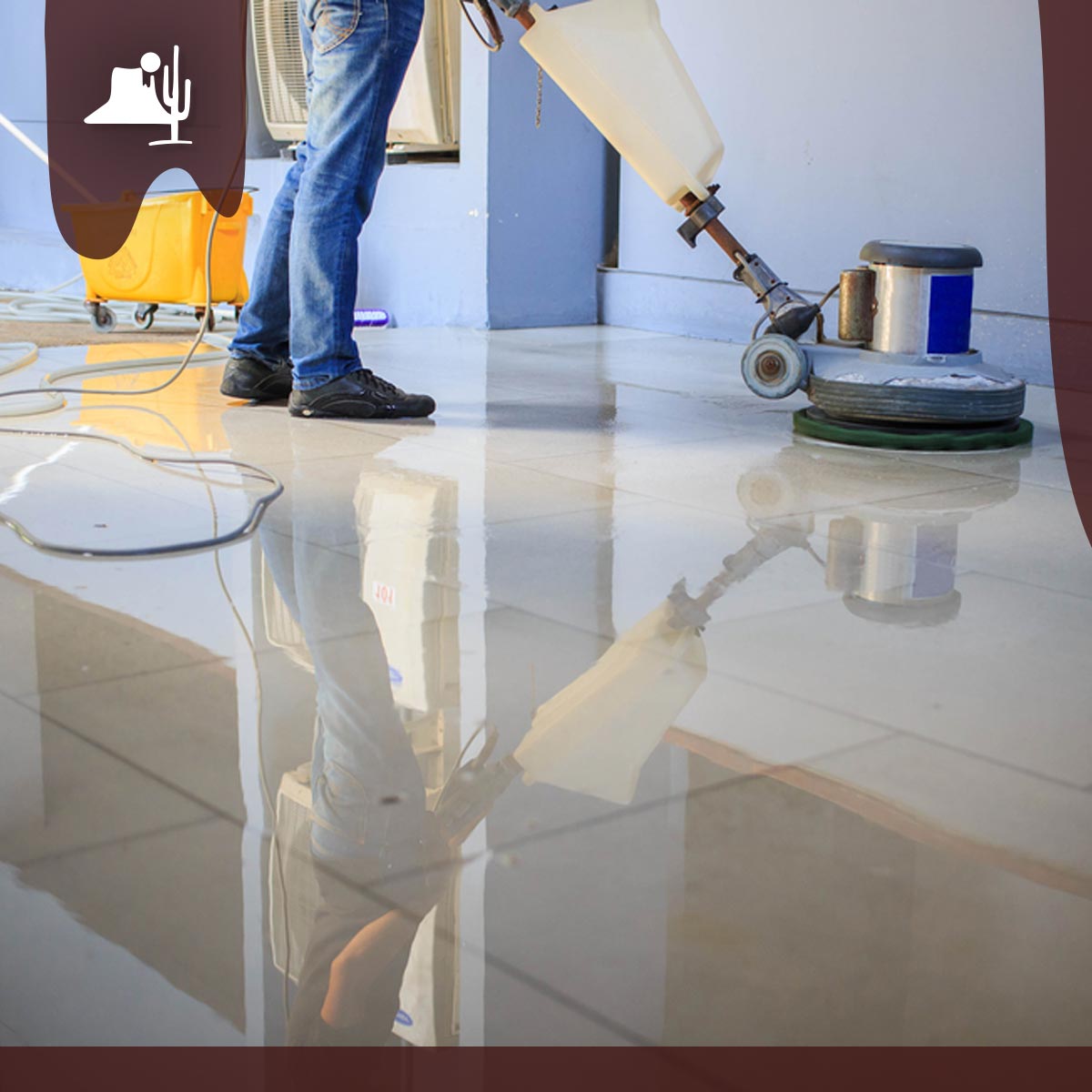 Don’t Let Dirty Floors Hurt Your Brand. Grimy grout and stained tile can make your business look neglected—even if everything else is spotless. At Desert Tile &amp; Grout Care, we specialize in commercial tile and grout cleaning. Contact us today! bit.ly/3pI2frx