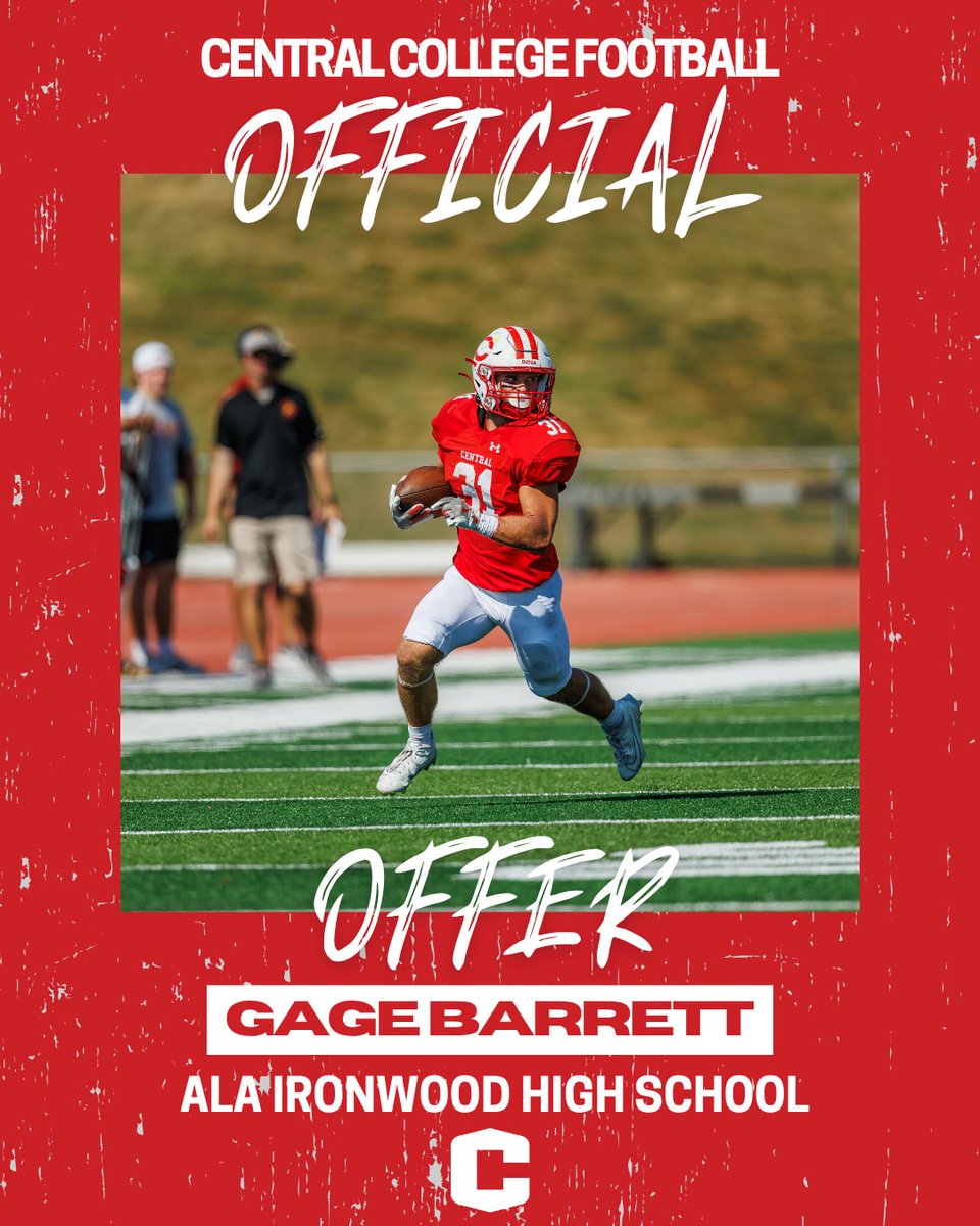 Gage Barrett (@cant_block_gage) on Twitter photo Extremely blessed and grateful to announce after a great conversation with <a href="/MChorowicz/">Mike Chorowicz</a> I have received an offer to further my education and play the game I love at the next level! <a href="/CoachBlueford/">Coach Myron Blueford, M.Ed.</a> <a href="/CentralDutchFB/">Central Football</a> <a href="/ala_iw_football/">ALA Ironwood Warriors Football🏈</a> <a href="/ALAIW_Athletics/">ALA-Ironwood Athletics</a> <a href="/gridironarizona/">Gridiron Arizona</a> <a href="/azc_obert/">Richard Obert</a> Extremely blessed and grateful to announce after a great conversation with <a href="/MChorowicz/">Mike Chorowicz</a> I have received an offer to further my education and play the game I love at the next level! <a href="/CoachBlueford/">Coach Myron Blueford, M.Ed.</a> <a href="/CentralDutchFB/">Central Football</a> <a href="/ala_iw_football/">ALA Ironwood Warriors Football🏈</a> <a href="/ALAIW_Athletics/">ALA-Ironwood Athletics</a> <a href="/gridironarizona/">Gridiron Arizona</a> <a href="/azc_obert/">Richard Obert</a>