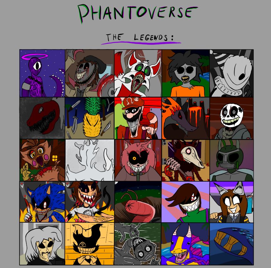 Rad1calLarry106's tweet photo. //And with that The Phantoverse Urban legends roster (page 1) is finaly complete and with this i have something to announce.

In late September/early October i will begin the production on The Phantoverse roblox game as a thank you for 400 followers!

More info in the thread! https://t.co/kY5xBTlPZC