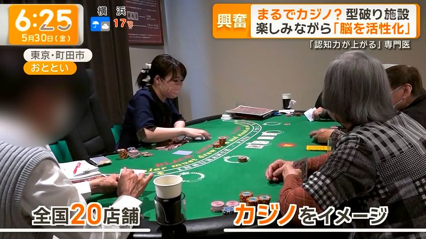yuruhuwa_kdenpa's tweet photo. 利用者「子供のお遊戯みたいな介護施設のレクリエーションを何とかしろ！」

経営者「わかりました」

↓

デイサービス　カジノ ラスベガス爆誕

これは普通に行きたい https://t.co/RlWOb0R4Ph
