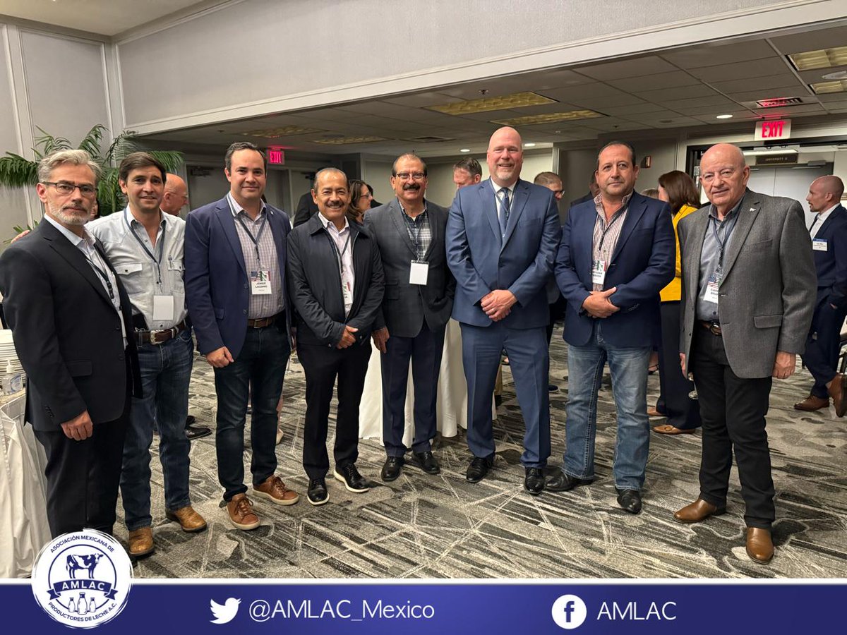 AMLAC Productores de leche (@amlac_mexico) on Twitter photo Esta semana estamos participando en la 7th Binational Summit & Meeting of the Dairy Industries from the United States Of America & Mexico 2025
#lecherosdemĂŠxico
<a href="/Canilec/">Canilec</a> <a href="/CNOG_MX/">cnog_mx</a> <a href="/USDEC/">USDEC Latinoamerica</a> <a href="/nmpf/">National Milk Producers Federation</a> <a href="/CNAgropecuario/">Consejo Nacional Agropecuario</a> Esta semana estamos participando en la 7th Binational Summit & Meeting of the Dairy Industries from the United States Of America & Mexico 2025
#lecherosdemĂŠxico
<a href="/Canilec/">Canilec</a> <a href="/CNOG_MX/">cnog_mx</a> <a href="/USDEC/">USDEC Latinoamerica</a> <a href="/nmpf/">National Milk Producers Federation</a> <a href="/CNAgropecuario/">Consejo Nacional Agropecuario</a>