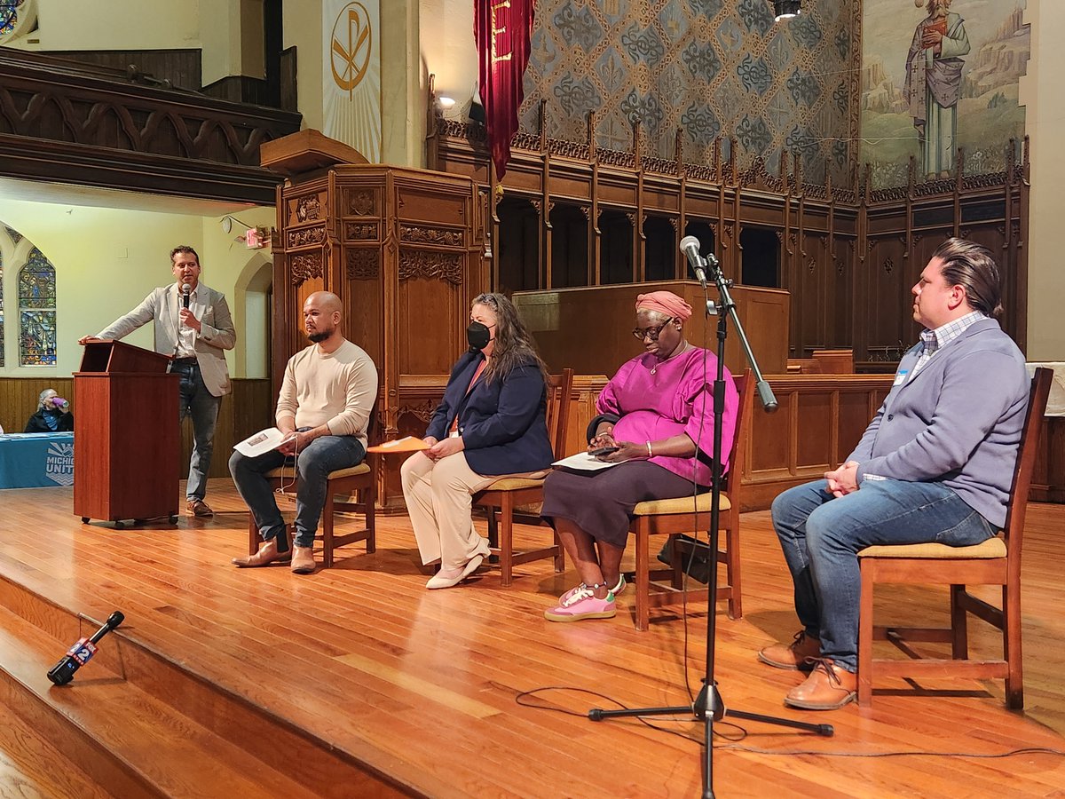 Last night, we gathered in solidarity with faith leaders, community members, &amp; those impacted directly to discuss the continuation of injustice being carried out towards undocumented folks. We heard from U.S. a multitude of leaders across our community on the ways we can resist.