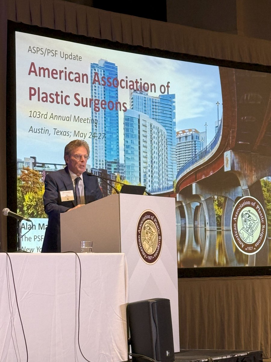 Dr. Alan Matarasso at the American Association of Plastic Surgeons annual meeting presenting the update on ASPS/PSF, the largest organization of board-certified plastic surgeons in the world.
#PlasticSurgeonMatarasso #plasticsurgery #aaps2025 #asps #psf #boardcertified #texas
