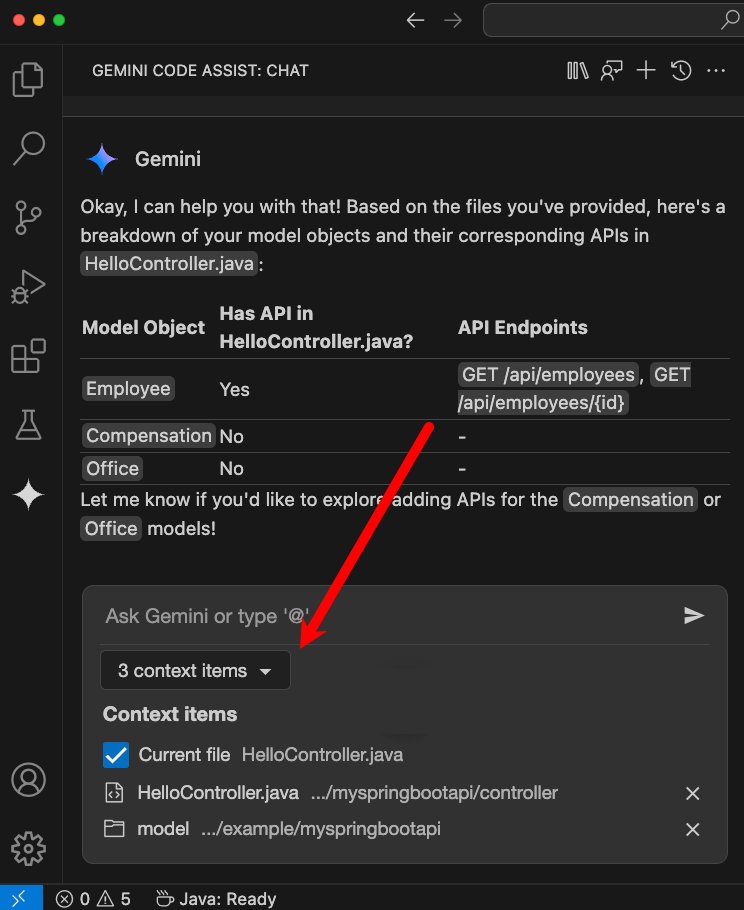You want your AI chat to have the right context.

We keep adding usability improvements to Gemini Code Assist. Yesterday's update added this new "Context Drawer" where you see code files/folders you've referenced in Chat so far. Keep what you want!
Docs: cloud.google.com/gemini/docs/co…