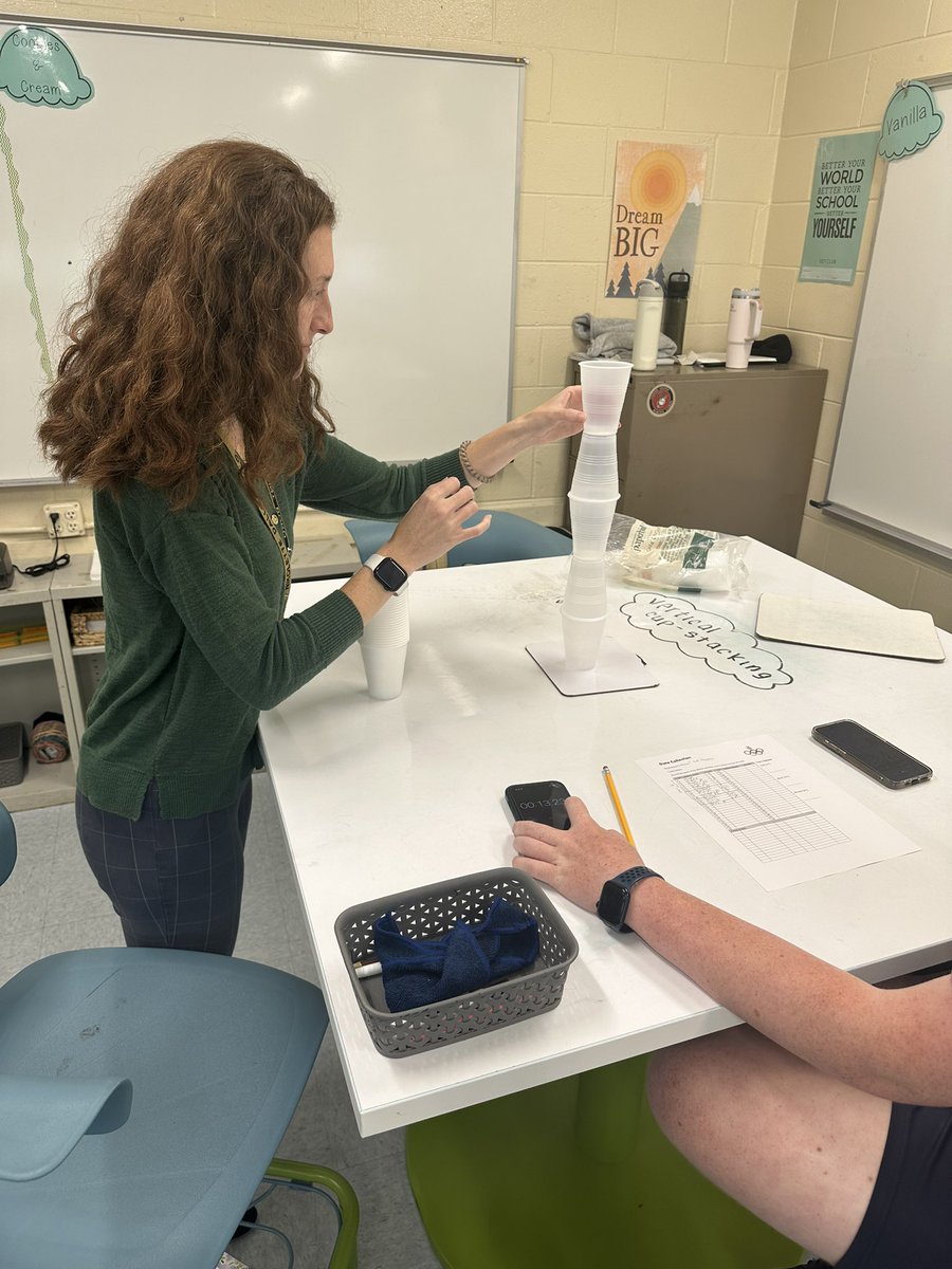 Our time trials for our Statistics Olympics took place today. Jury is out on who will earn bronze, silver, and gold 🥇! #algebra2 #mathteacher
