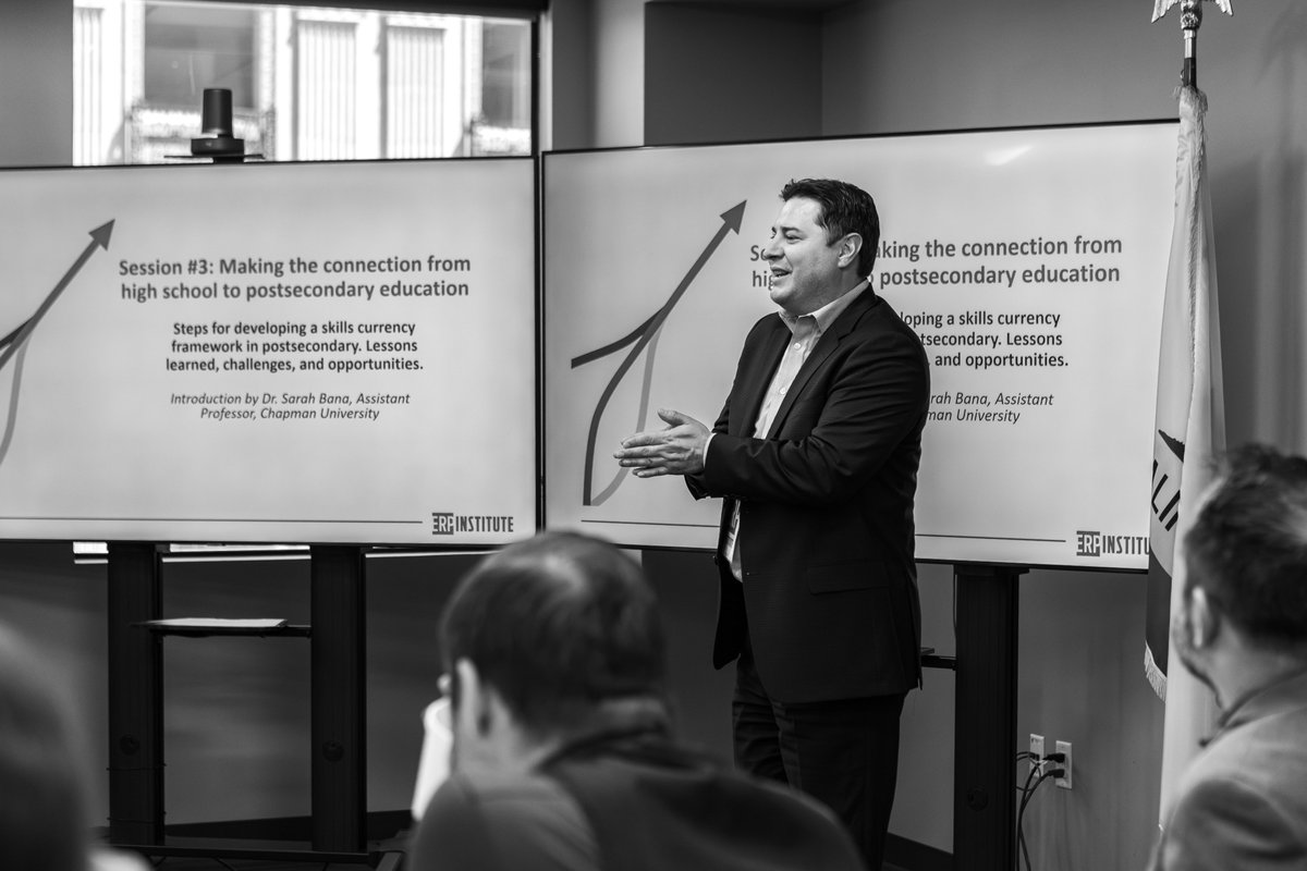 🎓If degrees aren’t the best way to measure skills, what is? 

At ERP, we’re tackling this question with national experts.

Our latest newsletter covers:
✅ Why skills matter now
✅ 2025 ERP Institute highlights
✅ Real-time ed + employer collab
#SkillsCurrency #FutureOfWork