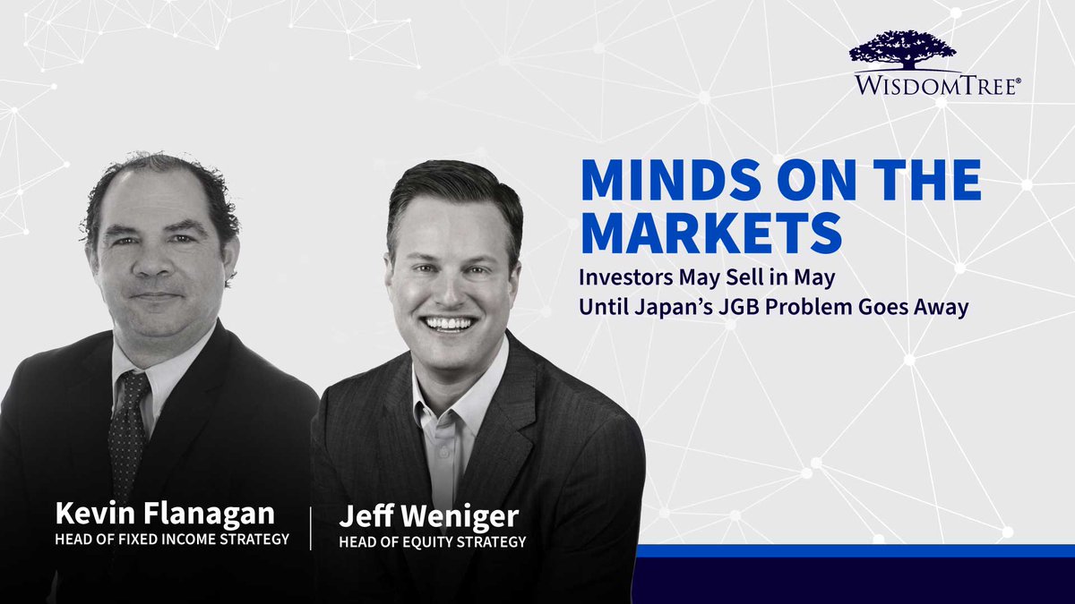 WisdomTree (@wisdomtreefunds) on Twitter photo Rising yields in Japan are once again rattling global markets, reviving fears of macro instability last seen during last summer’s yen shock.
In this week’s Minds on the Market, <a href="/KevinFlanaganWT/">Kevin Flanagan</a> and <a href="/JeffWeniger/">Jeff Weniger</a> examine Japan’s bond market volatility, U.S. tariff dynamics, and Rising yields in Japan are once again rattling global markets, reviving fears of macro instability last seen during last summer’s yen shock.
In this week’s Minds on the Market, <a href="/KevinFlanaganWT/">Kevin Flanagan</a> and <a href="/JeffWeniger/">Jeff Weniger</a> examine Japan’s bond market volatility, U.S. tariff dynamics, and