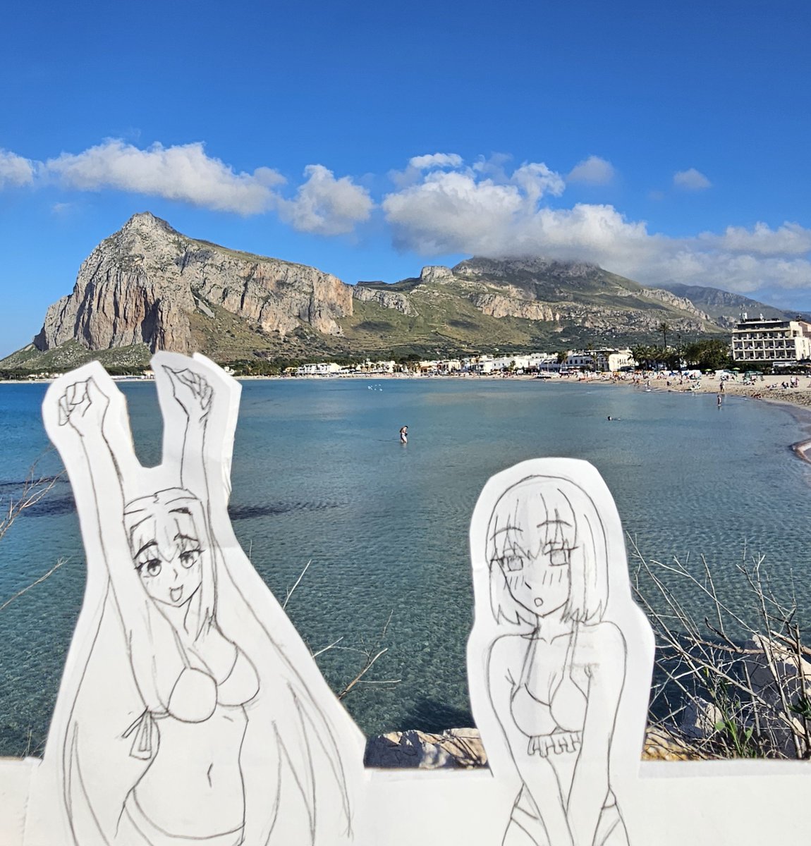 海だ！