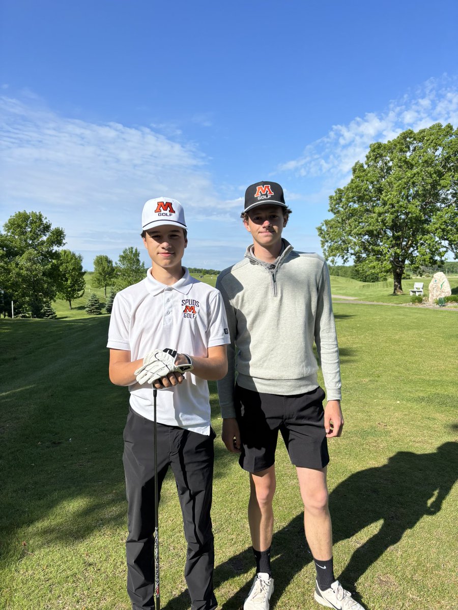 Our two Jr’s on the squad, Brady Bartelt &amp; Jackson Lundbohm.