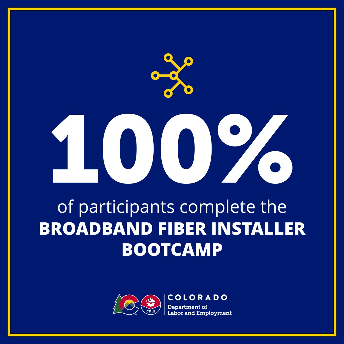 Colorado Department of Labor and Employment (@coloradolabor) on Twitter photo 100% of participants completed the intensive two-week Broadband Fiber Installer (BFI) Boot Camp down in Pagosa Springs and Cortez! Read more about how the pilot program supported the workforce of our local communities in the Pagosa Springs Daily Post:
pagosadailypost.com/2025/05/23/bro… 100% of participants completed the intensive two-week Broadband Fiber Installer (BFI) Boot Camp down in Pagosa Springs and Cortez! Read more about how the pilot program supported the workforce of our local communities in the Pagosa Springs Daily Post:
pagosadailypost.com/2025/05/23/bro…