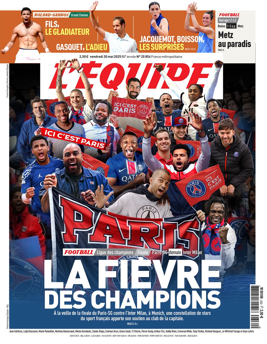 L'Équipe tweet media