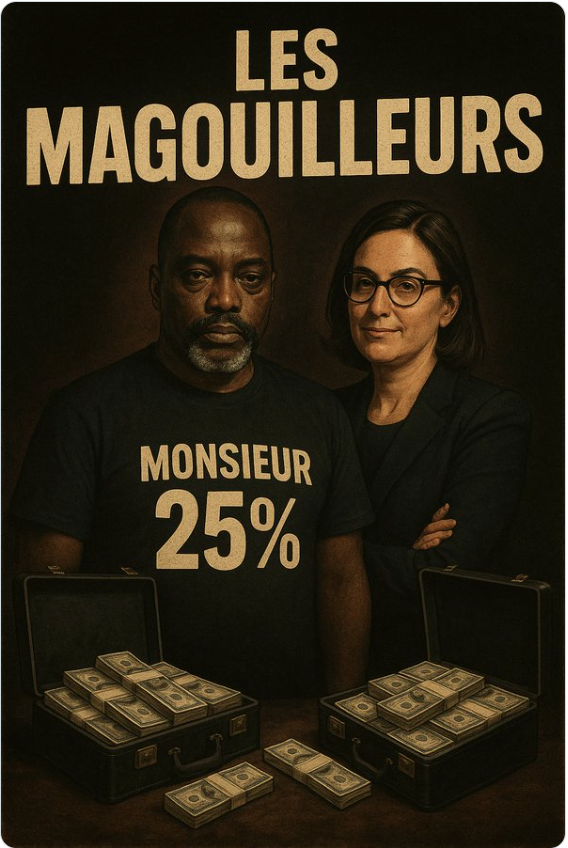 kinshasaweb's tweet photo. #SOGEMIP #CIIG #SOTEXKI #Texico #CongoHoldUp #KwanzaCapital #CovertCapital #CapitauxCachés #KabilaGate #ClanKabila #ThaboMbeki #JosephKabila #BoiteàPandore #RwandaGate #AmbongoGate #CongoIsBleeding #CesEtrangersQuiNousGouvernent 
Monsieur 25 % : L’emprise de Kabila sur l’économie congolaise...
https://t.co/nbo16kmKyK @NgogoBrian