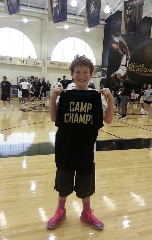 This camp made me want to be a part of <a href="/WakeMBB/">Wake Forest Men's Basketball</a> — me and <a href="/VergerCEO/">Jim Dunn</a> were camp champs back in 2010. Could be a big recruiting weekend <a href="/ForbesWakeHoops/">Steve Forbes</a>