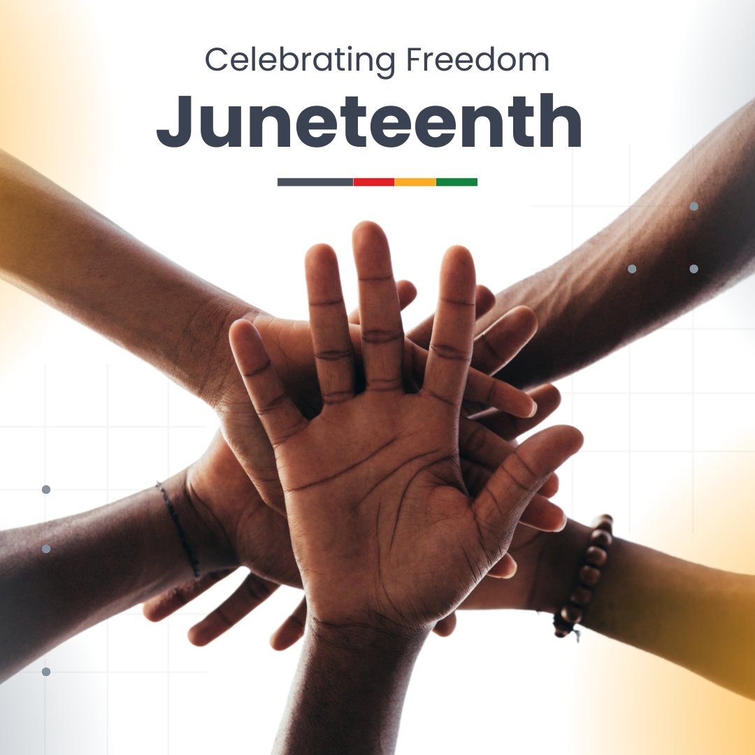 AttorneyMiskell's tweet image. On Juneteenth, we honor the end of slavery in the U.S. and the ongoing fight for freedom, justice, and equality.

Let’s reflect, learn, and keep building a future of respect and opportunity for all.

#Juneteenth #FreedomDay #EqualityForAll #LetsTalkEstatePlanning