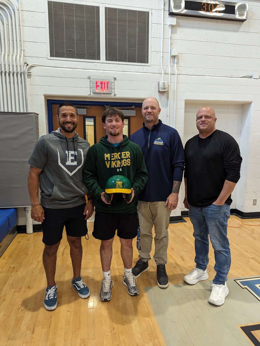 Signing Day today. Thank you to my family, <a href="/EwingBaseball/">Ewing High Baseball</a> coach Dave Angebranndt &amp; my Trenton Thunder Baseball Academy coaches, Matt &amp; Tim Sweeney for all that you've done in helping me develop into the player that I am. Can't wait to begin the next chapter at <a href="/mcccbaseball/">Mercer Baseball</a>