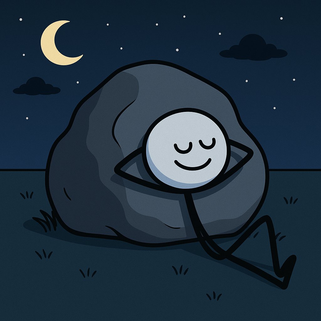 GM/GN Stickman! Hope you're all kickin' ass today and Winning on your trades/holds!  
It's Just a Rock, but it's nice to rest on.