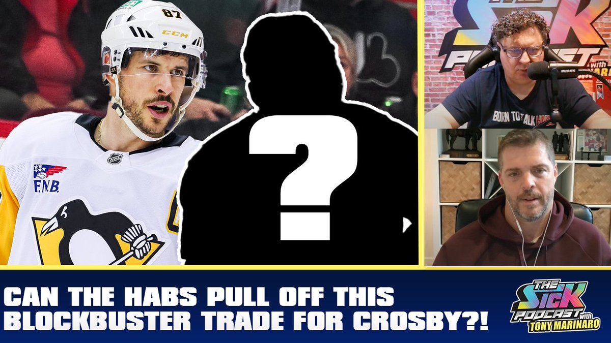 The Sick Podcast with Tony Marinaro (@thesickpodcasts) on Twitter photo 🚨New episode🚨
<a href="/DGauthierRDS/">Denis Gauthier</a> joins <a href="/TonyMarinaro/">Tony Marinaro</a> to discuss:
🔵Blockbuster trade for Crosby?
🔵#GoHabsGo path to playoffs next season
🔵And much more
Full pod👇
Watch: youtube.com/live/6UwLxgU3Q…
Listen: traffic.megaphone.fm/SICMED44588871…
#thesickpodcast 🚨New episode🚨
<a href="/DGauthierRDS/">Denis Gauthier</a> joins <a href="/TonyMarinaro/">Tony Marinaro</a> to discuss:
🔵Blockbuster trade for Crosby?
🔵#GoHabsGo path to playoffs next season
🔵And much more
Full pod👇
Watch: youtube.com/live/6UwLxgU3Q…
Listen: traffic.megaphone.fm/SICMED44588871…
#thesickpodcast