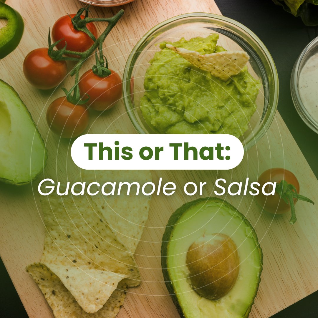 AttorneyMiskell's tweet image. The chips are down—literally! If you had to pick just one, are you scooping up guacamole or salsa at the next party? 🥑🌶️

Cast your vote below and let the dip wars begin!

#SnackWars #TasteTest #LetsTalkEstatePlanning