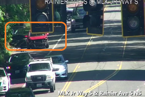Banggaan sa Rainier ave s sa timog lamang ng MLK