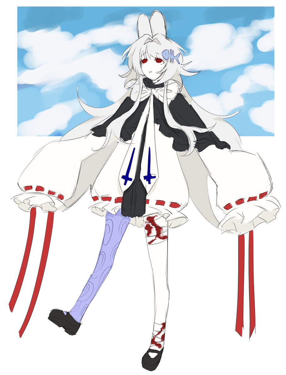 Weepysamoyed's tweet image. Head in the clouds☁️
Faust fanart for NonsenseManna
#MannaLookAtThis