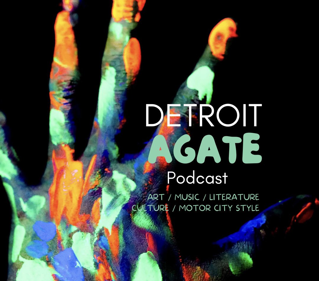 eugclark's tweet photo. S1 E1 DETROIT AGATE PODCAST, art, music, literature, culture, motor city style. #detroitagate #podcast
https://t.co/YU9giKm3UW https://t.co/RBOyeFvdFD