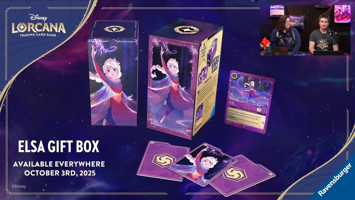 日本未発売　Disney Lorcana エルサ　ギフトボックス　ロルカナ Disney Lorcana】エルサ ギフトボックス | Huskita TCG