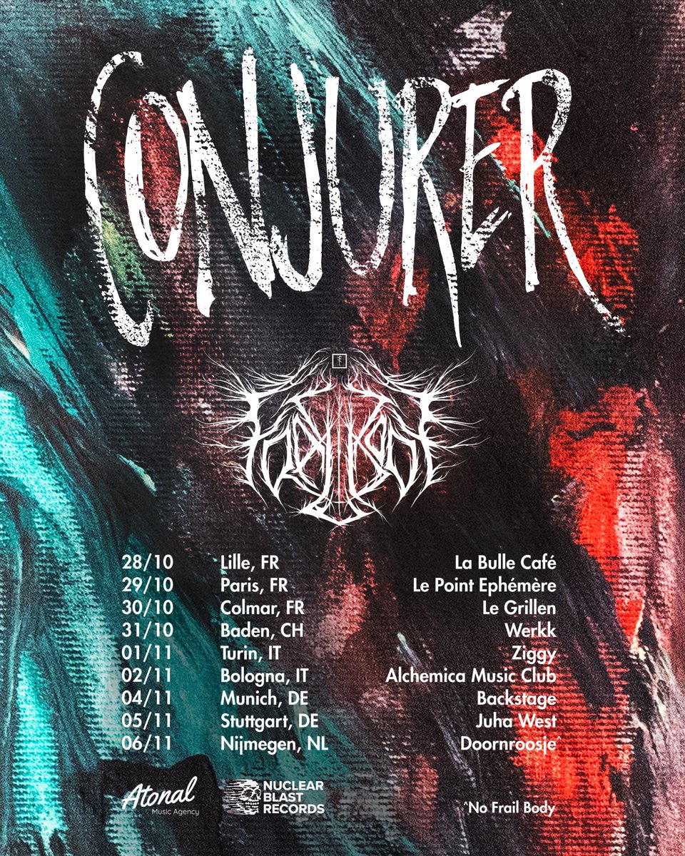 Gonna hang out with Conjurer in a few months!