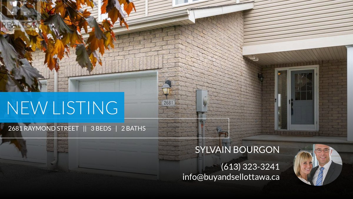 sbourgon's tweet photo. 📍 New Listing 📍 Take a look at this fantastic new property that just hit the market located at 2681 Raymond Street in Clarence-rockland. Reach out here or at (613) 323-3241 for more information https://t.co/gFzI66u8eJ https://t.co/IQOyf6fFKX