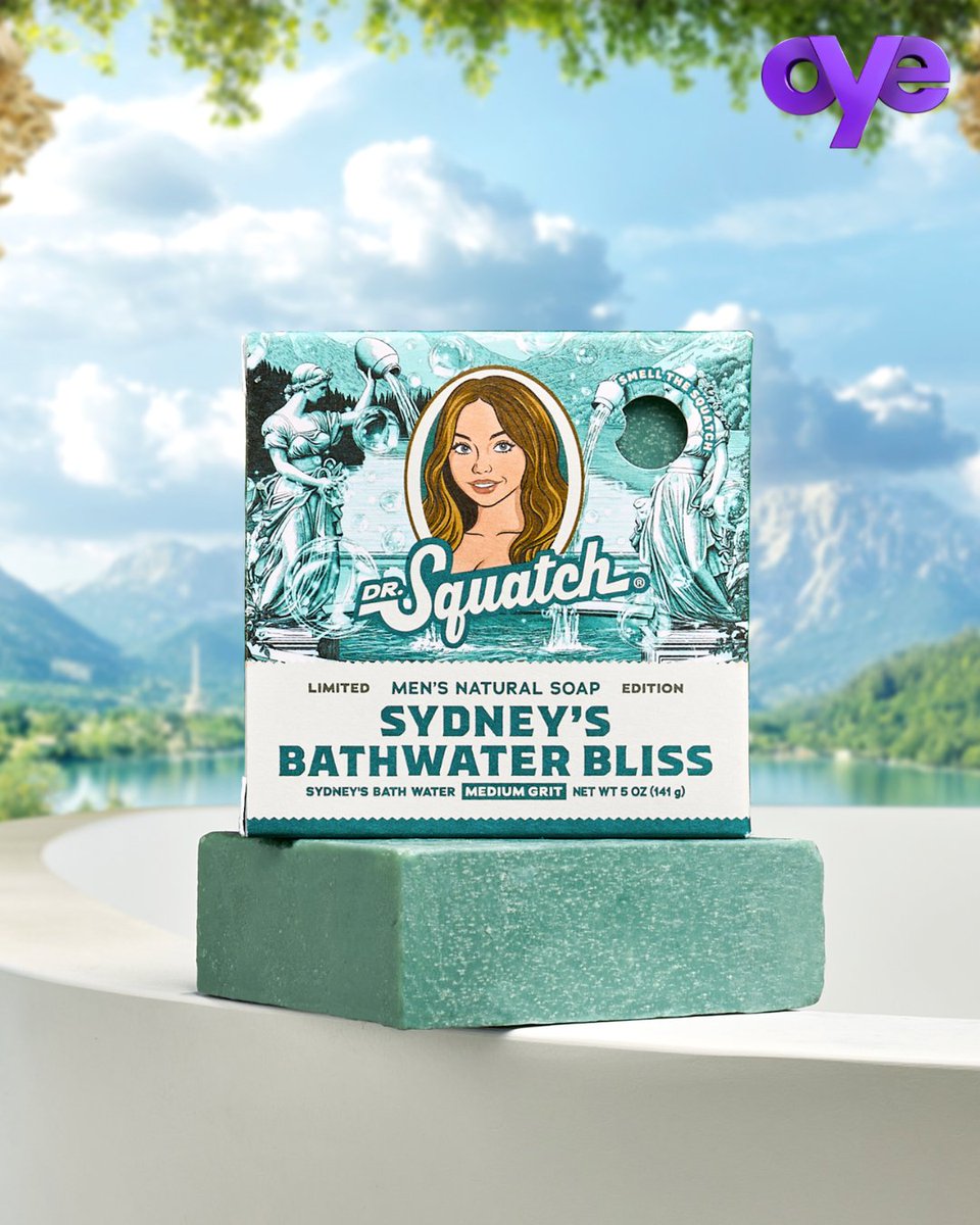 #SydneySweeney cumple fantasías y lanza 'Bathwater Bliss', un jabón hecho con agua reutilizada de su propia ducha. 😮💧La barra combina aroma amaderado con arena exfoliante y corteza de pino, pensada para un público masculino. ¿Comprarías este jabón? COMÉNTANOS👀😳
