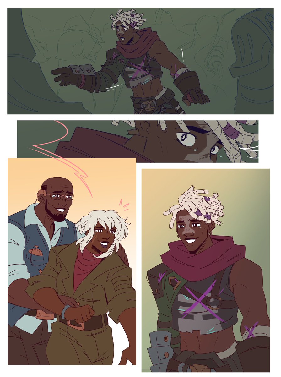 _another_tina_'s tweet photo. Happy ending
Is what the bday boy deserves ✨

.
#ekko #LeagueOfLegends https://t.co/1LUtphXPxI