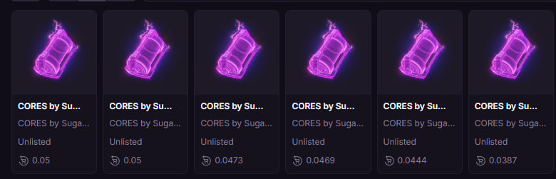 Just bought 6 <a href="/visitsugartown/">Sugartown</a> cores today

Never played poker at now. This is my first way on <a href="/AbstractChain/">Abstract</a> lmaoo