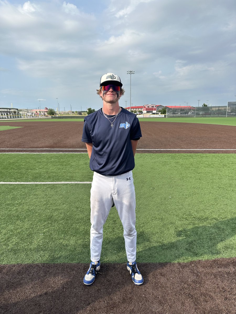 FiveToolTexas's tweet photo. F: McKinney Blues 17U 15, TBT Ballers Oklahoma 17U 0
PoG: Luke Angus 1-1, 2B, 3 RBI, 3 BB https://t.co/eCF8Tk3Y2m