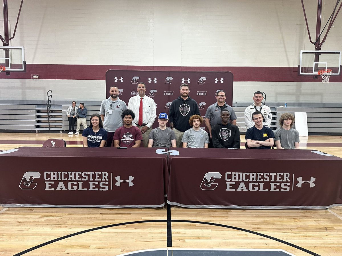 JohnSeman7's tweet image. Today we celebrated our first ever commitment to compete ceremony for all our D3 and Junior College athletes.
Congrats! @delcotimes @PaulRieser2 @PAStateADs