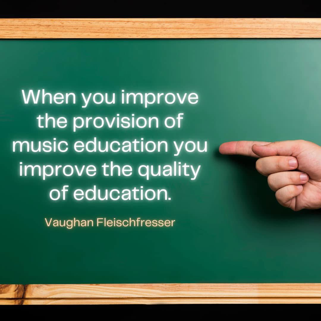 We need more music in our schools.