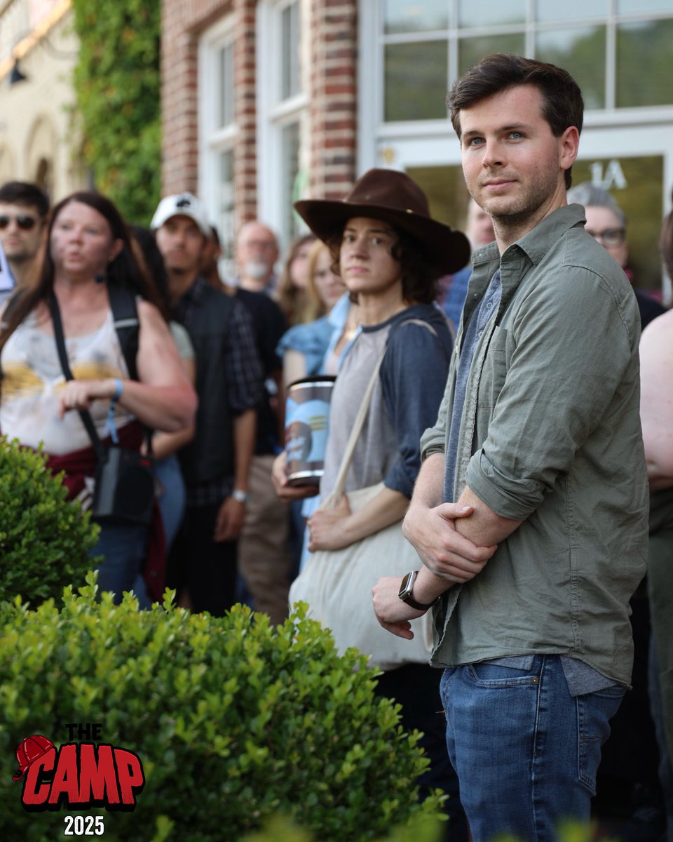 It was great having <a href="/chandlerriggs/">chandler riggs</a> with us at The Camp this past weekend. Who would like to see Chandler again? 
.
.
.
#TheCamp #TheCamp2025 #TWD #TheWalkingDead #WalkingDead